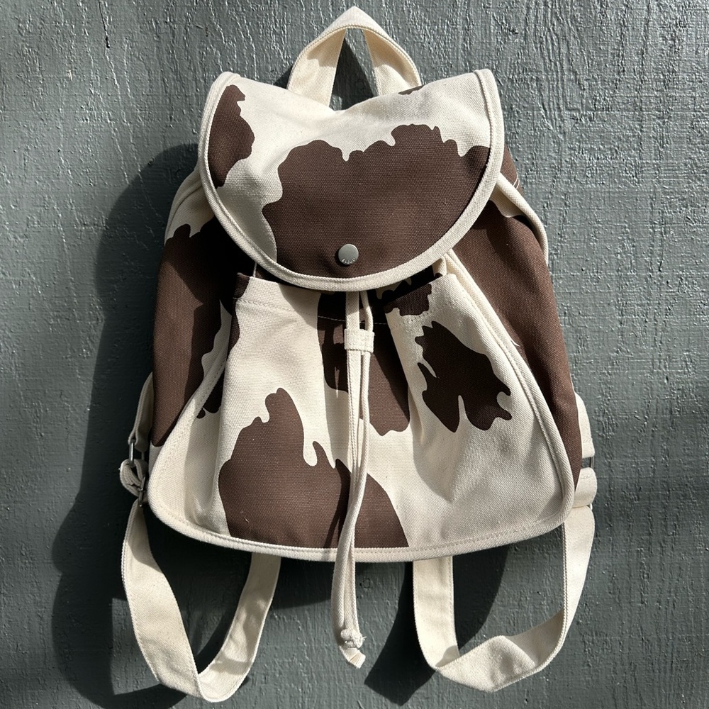 Original BAGGU Cow Print Backpack